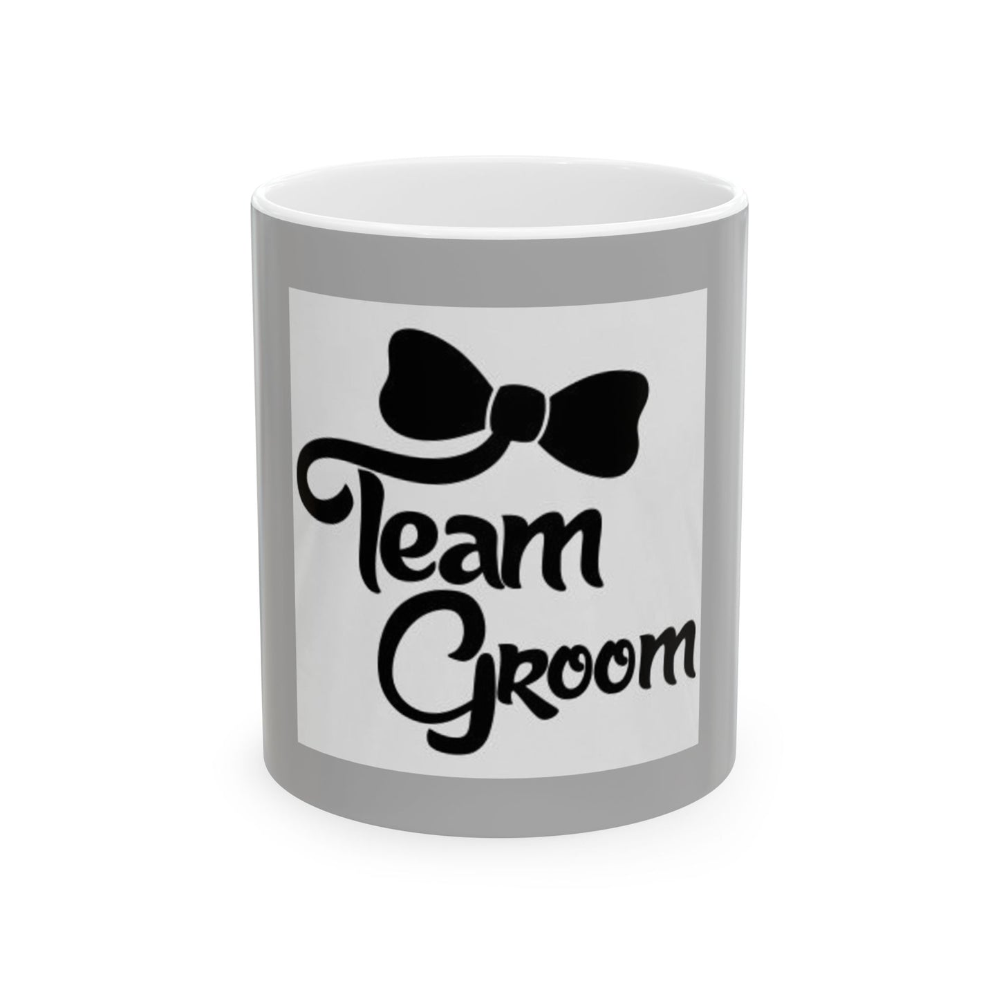 Groom Squad Ceramic Mug, Wedding Party Coffee Cup, Groomsmen Gift, Bridal Party Favor, Bachelor Party Drinkware