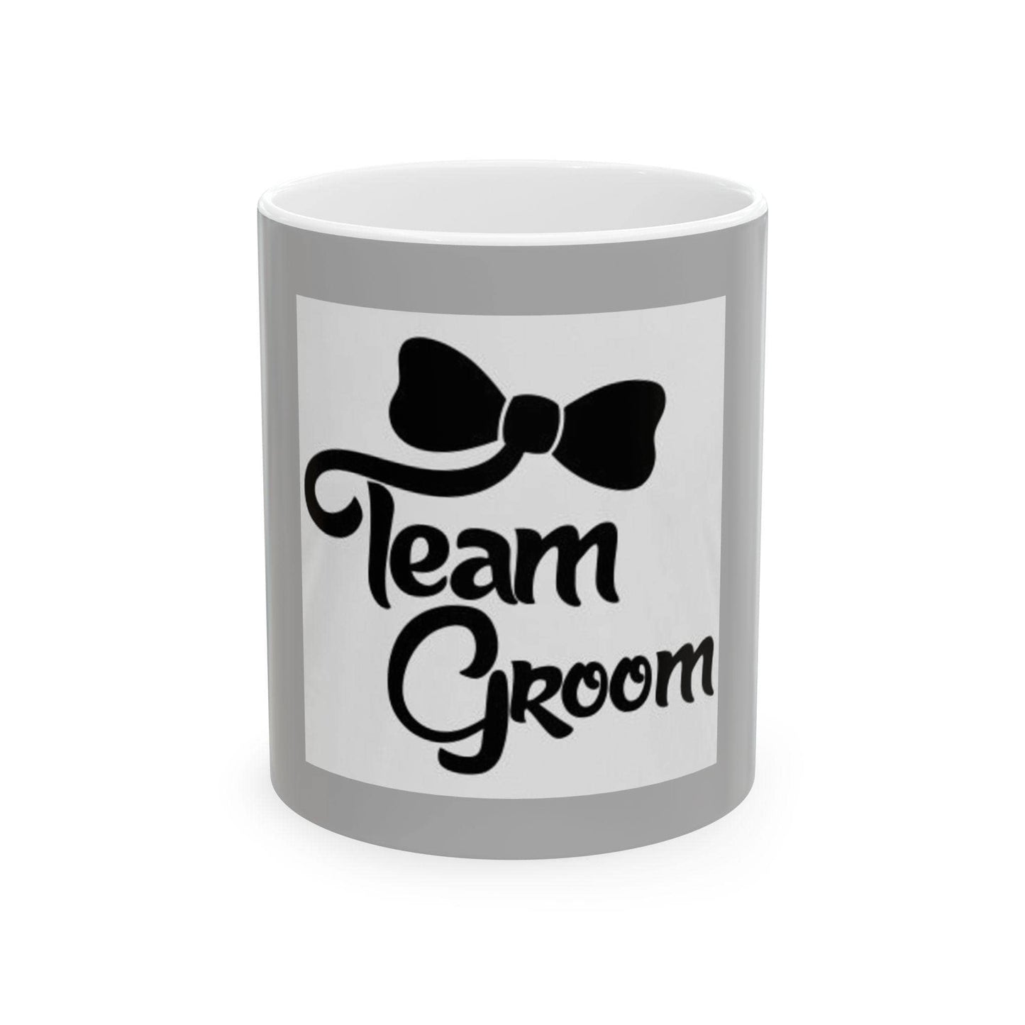 Groom Squad Ceramic Mug, Wedding Party Coffee Cup, Groomsmen Gift, Bridal Party Favor, Bachelor Party Drinkware