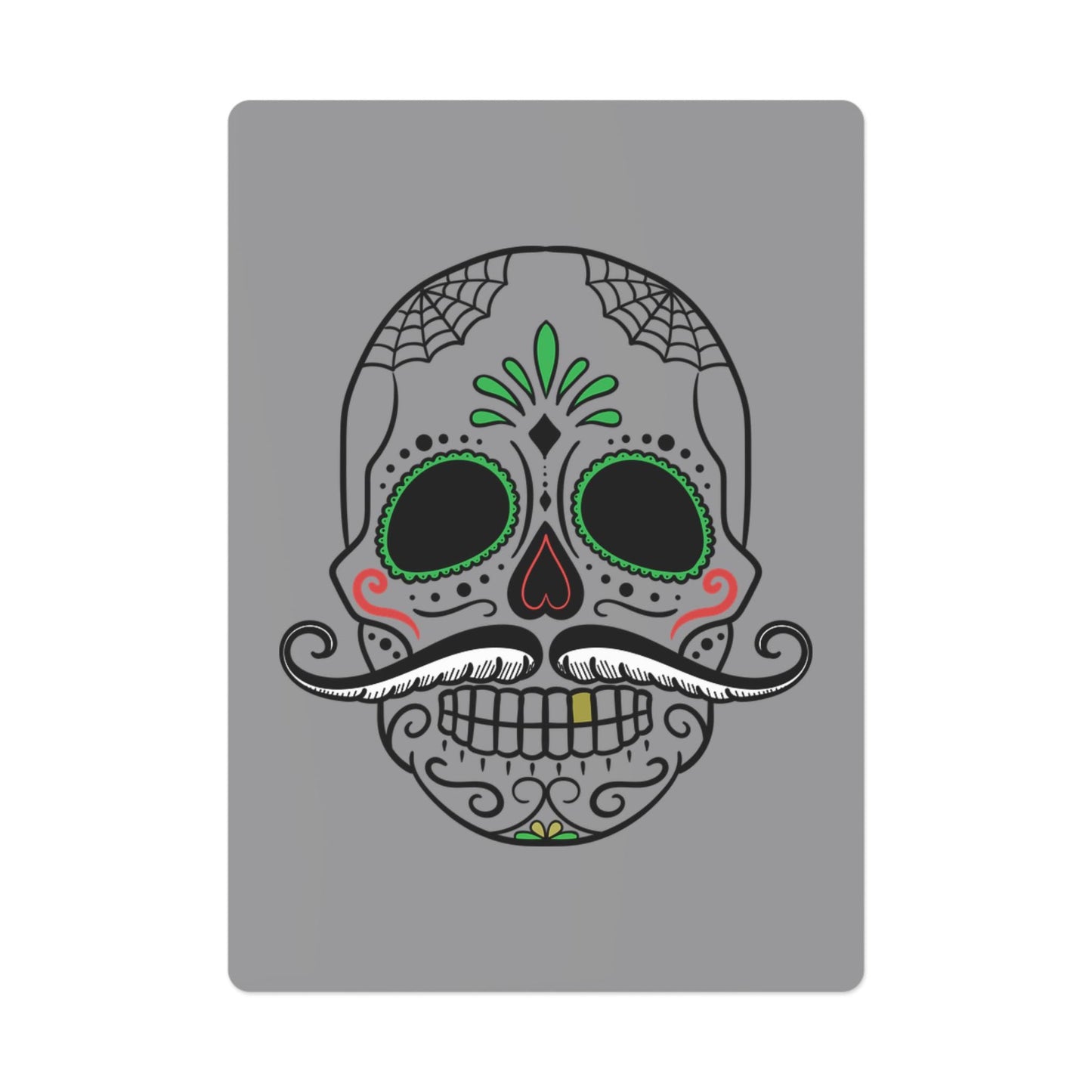 Skull Design Poker Cards - Unique Playing Cards for Game Nights, Halloween, Gifts, Card Games, or Parties