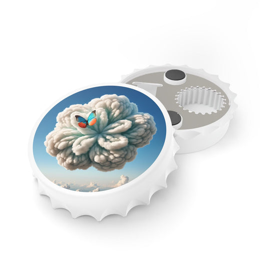 Butterfly Cloud Bottle Opener - Cute Barware Gift, Kitchen Accessory, Party Favor, Durable Beer Opener, Home Decor