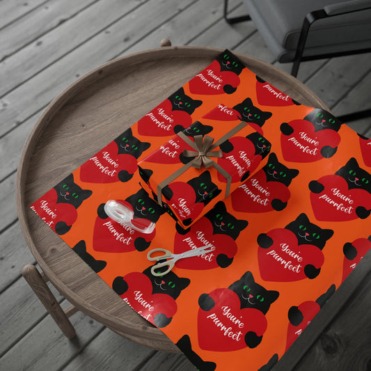 Festive Cat Wrapping Paper | Purr-fect Gift Wrap for Holidays, Birthdays, Cat Lovers, Arts & Crafts, Home Decor